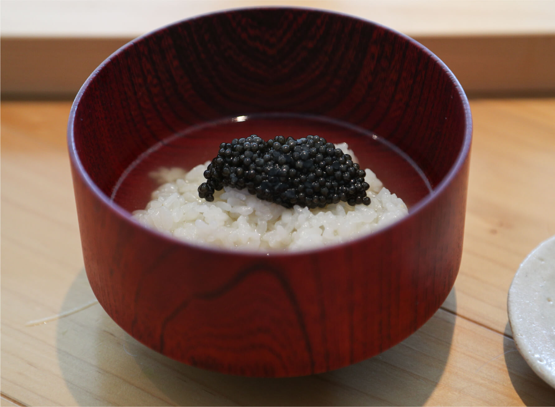 小松市産有機栽培米とメギスの出汁茶漬